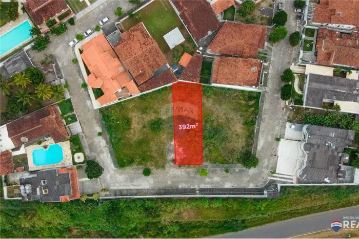 Terreno com 392m² no Condomínio Pôr do Sol, Centro - Santo Antônio de Jesus - BA