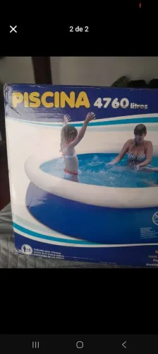 Piscina inflavel 5 mil litros 