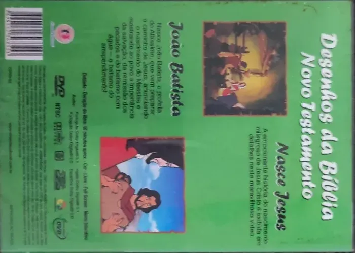 DVD Original - Historias da Biblia em Desenho Animado