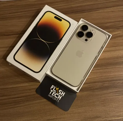 iphone 14 pro dourado 128gb