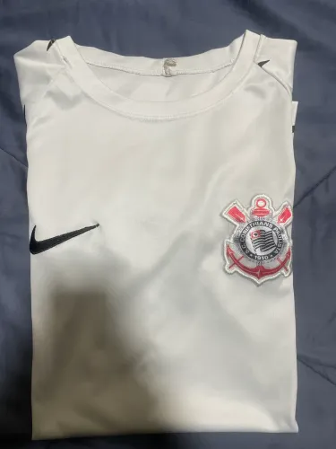 Camisa Corinthians Branca Tamanho G Usada