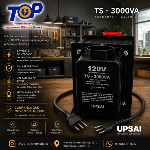 Transformador 3.000va (Para Ar Condicionado)
