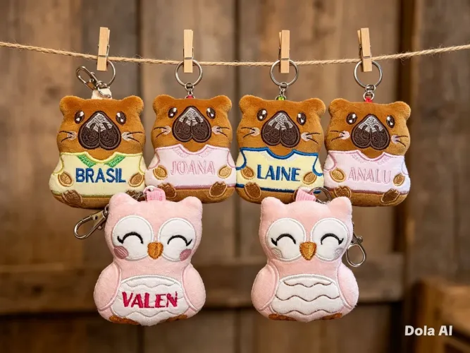 Chaveirinhos personalizados!!
