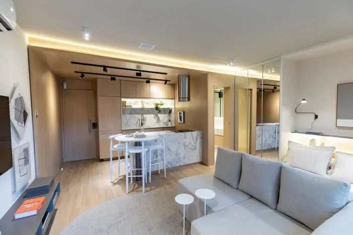 Apartamento, 1 quarto, 1 suíte, 47 m², 1 vaga no Setor Bueno em Goiânia