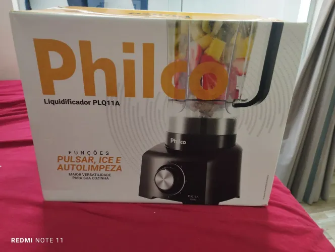 Liquidificador Philco 1050W 2,7L - NOVO SEM USO