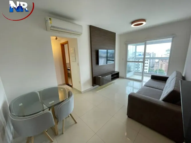 Apartamento com 1 dormitório para alugar por R$ 5.800,00/mês - Embaré - Santos/SP