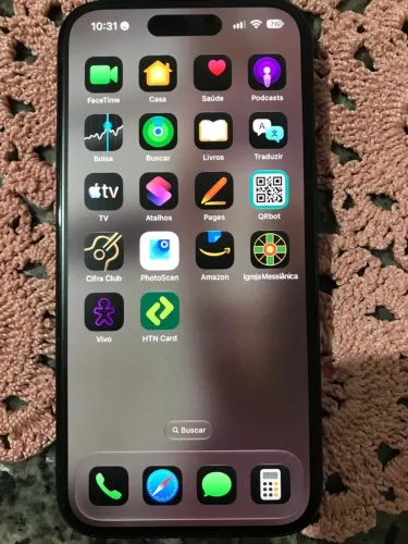 iPhone 15 128 gb cor preta sem detalhes bem conservado