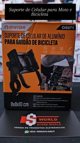 Suporte de Celular para Moto - Loja Store World 
