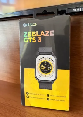 Relógio Smartwatch Zeblaze GTS 3 Novo
