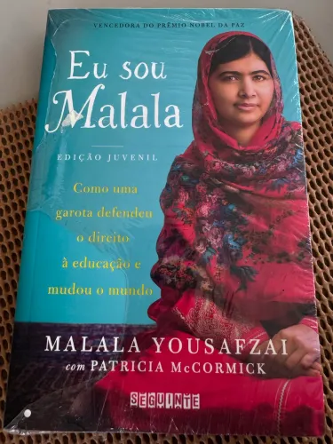Livro ?Eu Sou Malala ? Novo nunca aberto 