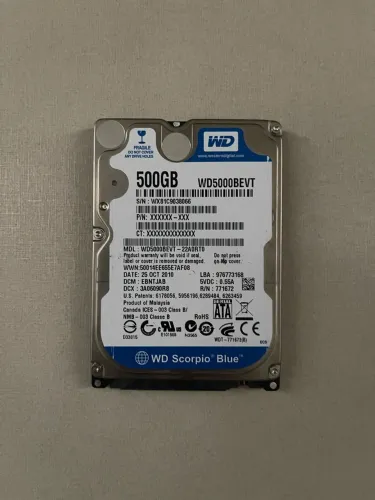 HD 500GB PC/Notebook