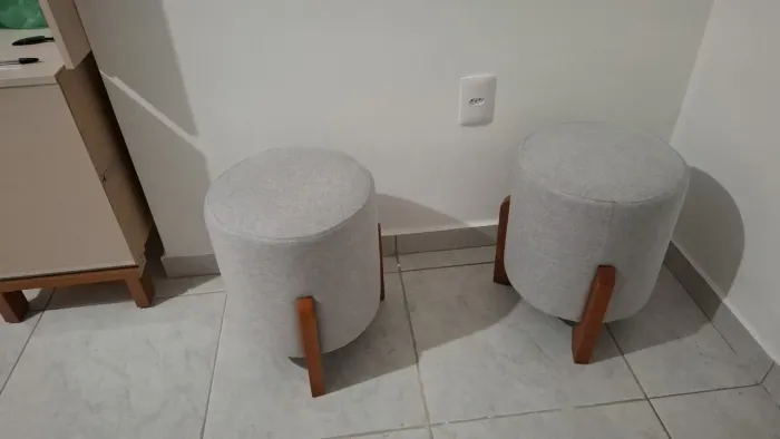 Puffs decorativos 