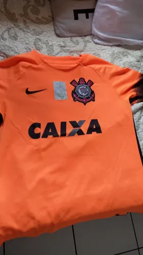 Camiseta Corinthians III - Laranja, Ano 2015