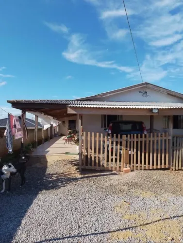 Terreno grande com casa 3 quartos em Capinzal Araucária