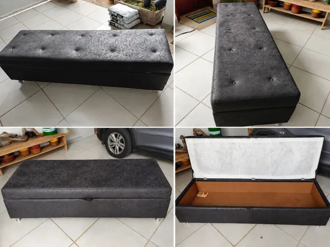 Baú Recamier Super King Castor