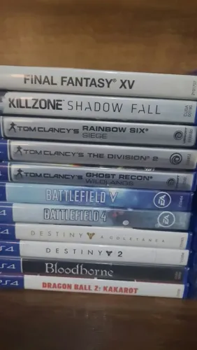 Lote de jogos de PS4