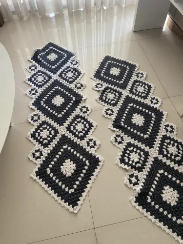 Tapete de crochê