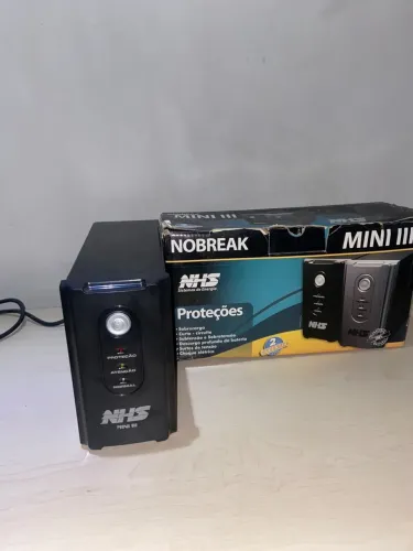 Nobreak NHS Mini III 600VA - Com Caixa Original