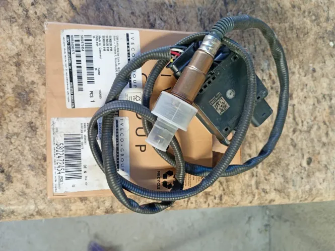 Sensor de partículas da iveco daily euro 6
