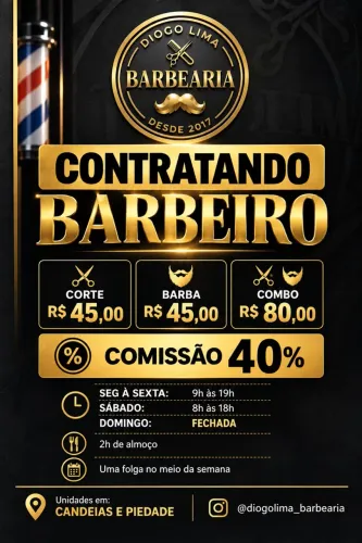 VAGA BARBEIRO