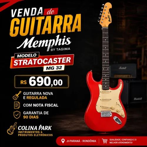 Guitarra Memphis MG 32