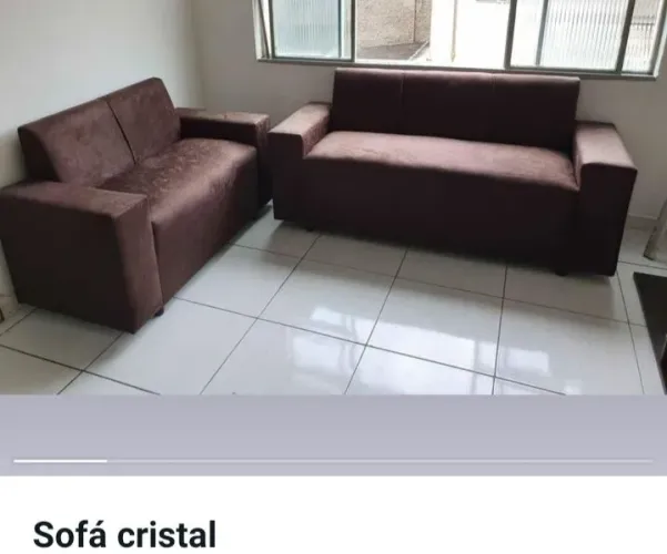 Lindo SOFÁ 2 E 3 LUGARES R$ 690 e vc só paga na entrega
