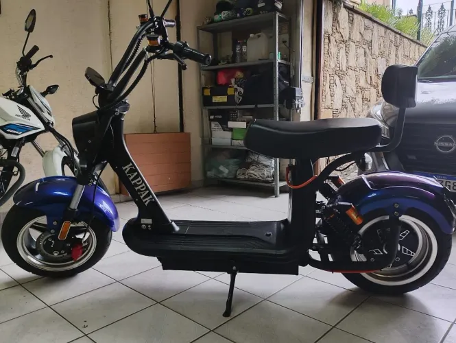 Moto elétrica scooter 3000 watts kappak k22 moto nova zerada