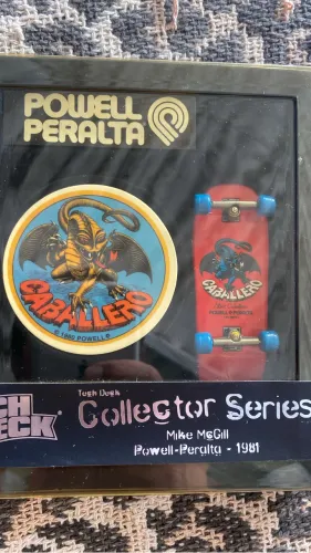 Caballero Mike McGill 1981 Powell Peralta techdeck