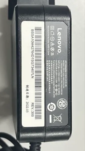 Carregador Lenovo Original