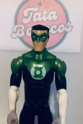 Boneco lanterna verde RARO DC comics usado 30 cm ler tudo 