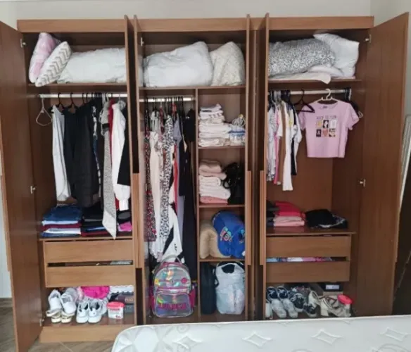 Guarda roupa casal 6 portas
