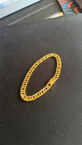 Pulseira de ouro 18k 23g. R$ 15.000