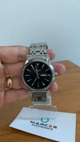 Relógio Nibosi Prata Original