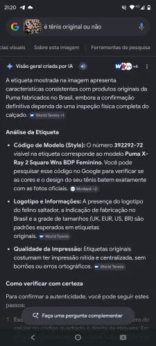 tênis 
