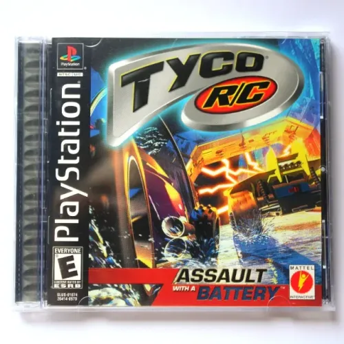 Tyco RC Assault with a Battery para PlayStation completo, como novo.