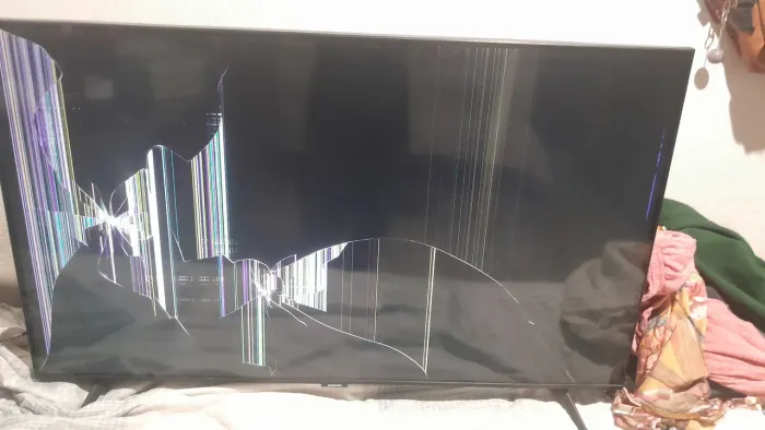 Tv Samsung cristal tela quebrada