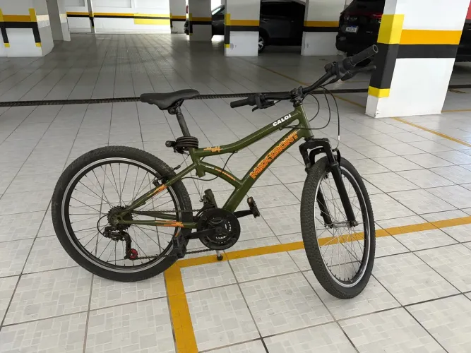 Bicicleta Caloi Max Front Aro 24 - 21 Marchas - Suspensão