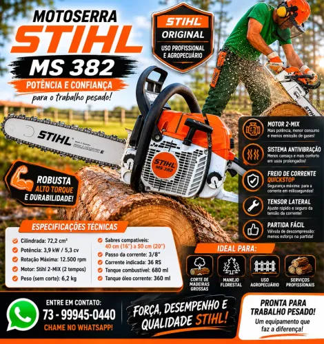 Motosserra STIHL MS 382