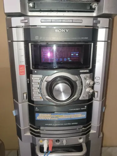 Mini System Sony Genezi MHC-GN990 (550W RMS)