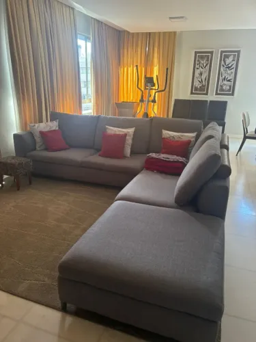 Sofá de Canto (Formato L) Cinza com Chaise - Design Moderno e Espaçoso