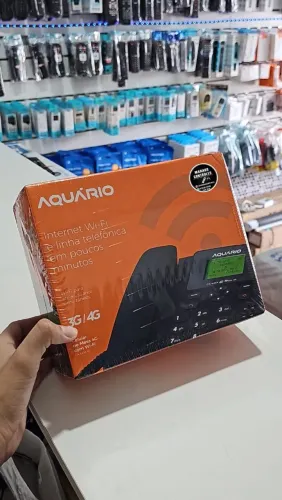 Telefone rural 4g aquário 