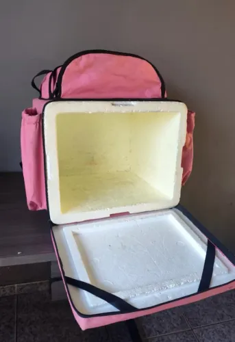 BAG / MOCHILA ENTREGADOR ROSA