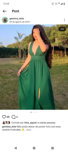 Vestido festa
