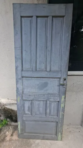 Porta de Madeira Maciça de Verdade! 2.15x80cm