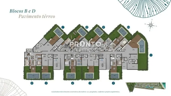 Apartamento com 2 quartos em Carneiros