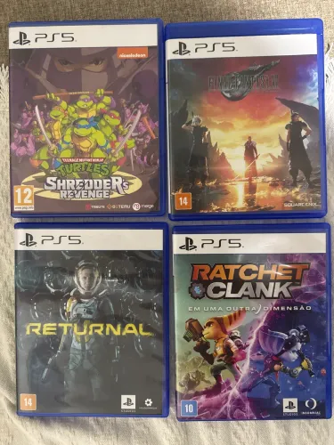 Jogos de PS5 em Excelente Estado - Mídia Física