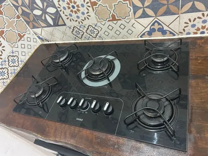 Fogão Cooktop Consul - 5 bocas - Funcionando Perfeitamente