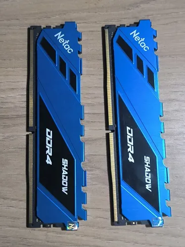 Memória Ram - NETAC DDR4 2x8GB 3200Mhz