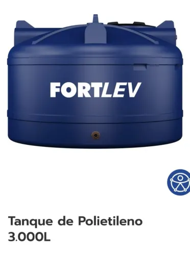 TANQUE DE AGUA FORTLRV 3000 LITROS
