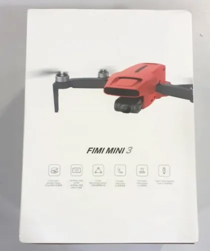 Drone FIMI MINI 3, gimbal de 3 eixos, filma e fotos em 4k 60 fps. Novo lacrado.